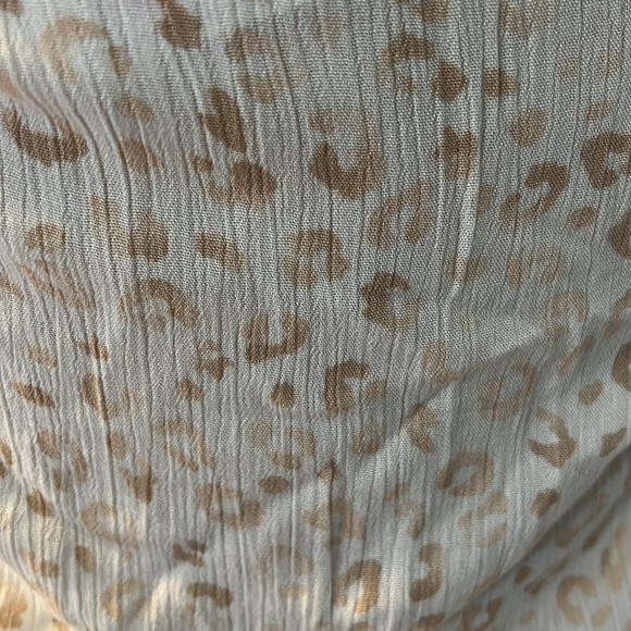 Hippie Rose Halter Cross Front Cami NWT Leopard print size extra small - Picture 8 of 10